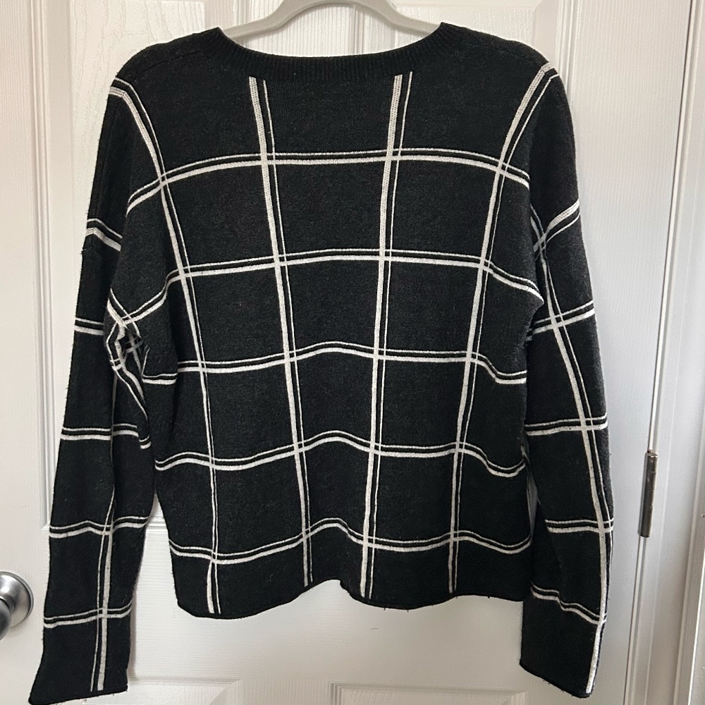 Madewell Double Windowpane Women's Medium - Picture 4 of 4